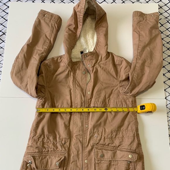 H&M Tan Hooded Raincoat - Picture 1 of 4
